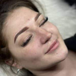 Ombre powder brows by Kayla Marie at Third Eye Beauty Lounge in Tempe, AZ