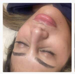 Healed Lip Blushing in Tempe AZ by Kayla Marie at Third Eye Beauty Lounge