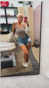 Kayla Marie, Korean lash lift specialist and lead trainer at Third Eye Beauty Lounge in Tempe, AZ.