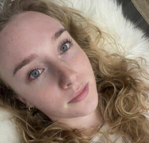 Korean lash lift results at Third Eye Beauty Lounge in Tempe AZ showing natural lifted lashes with a soft eye opening effect