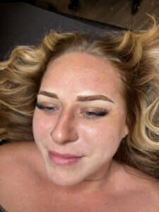 best ombre powder brows tempe az soft natural shaded brows by kayla marie third eye beauty lounge