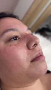 Korean Lash Lift performed by licensed esthetician Carissa P. at Third Eye Beauty Lounge in Tempe, Arizona.